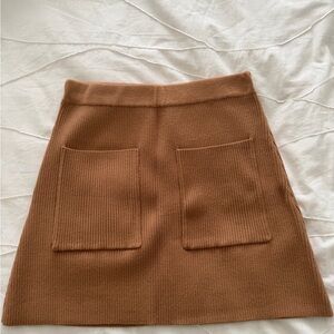 Zara Knit Skirt with Pockets